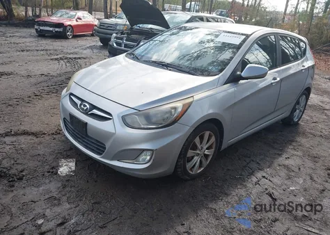 2012 Hyundai Accent Se z USA, uszkodzony, nr VIN KMHCU5AE2CU015794